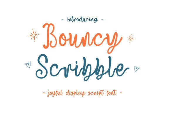 Add Bouncy Scribble for a Joyful, Modern Touch