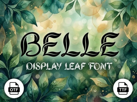 Belle: A Commanding Avant-Garde Display Font