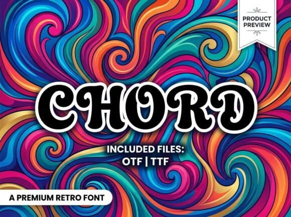 Chord: Elevate Your Brand with Groovy Typography