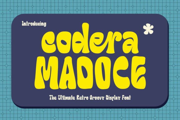 Codera Madoce: A Strategic Font for Bold and Vibrant Creative Projects