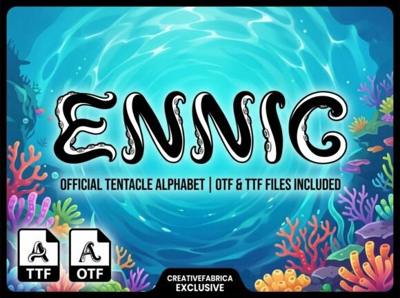 Ennic: A Bold and Artistic Font for High-Impact Design