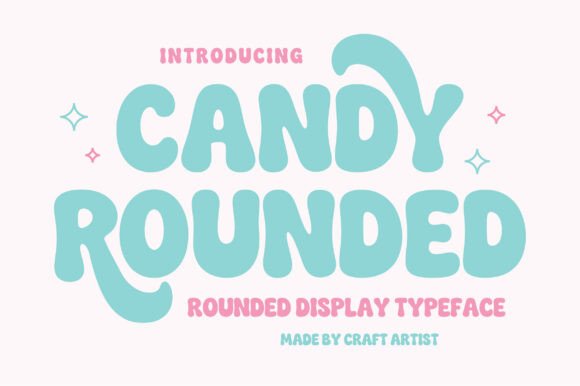 Explore the Playful Charm of Candy Rounded Font