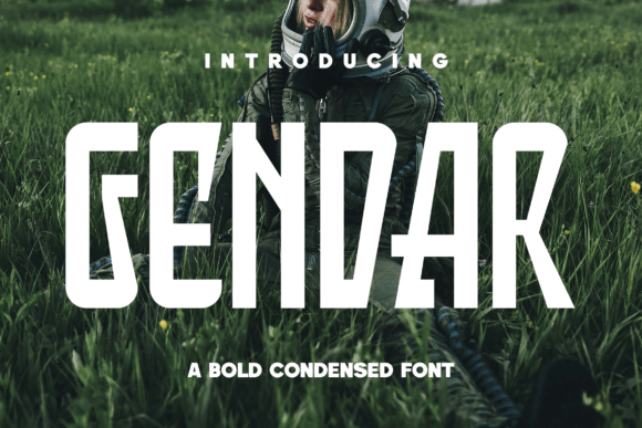 Exploring Gendar: A Futuristic and Bold Font for Modern Design