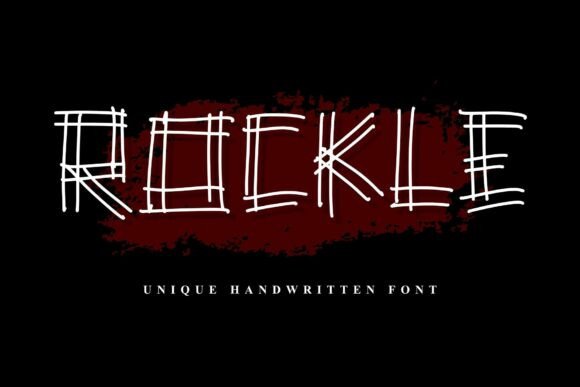 Rockle: A Bold, Expressive Handwritten Font