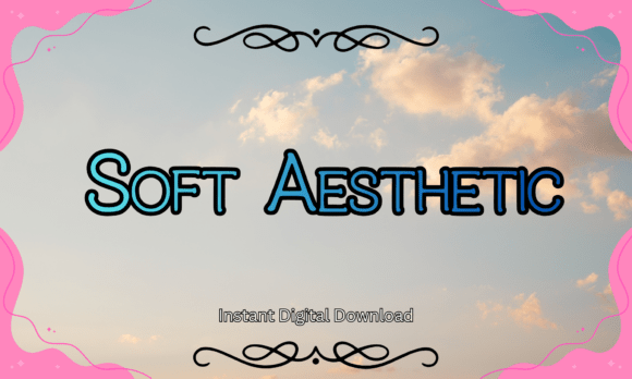 Soft Aesthetic: Clean and Dreamy Font for Modern Brands