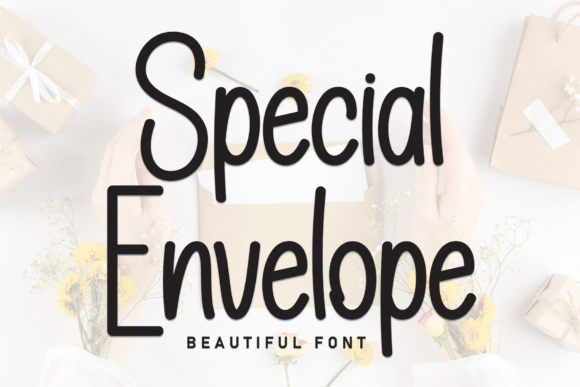 Special Envelope: A Font for Charming Designs