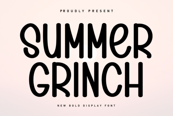 Summer Grinch: A Handwritten Font with Heart