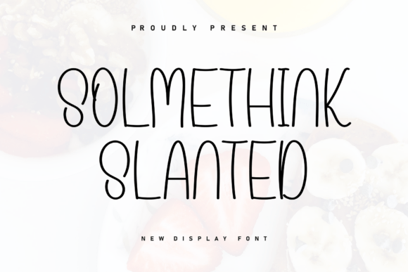 Unleash Creativity with Solmethink Slanted
