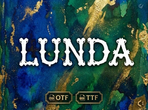 Unleashing Creativity with Lunda: A Bold and Artistic Display Font